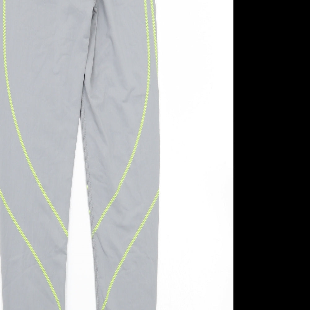 Workout Womens Grey Jegging Trousers Size 8 L26 in
