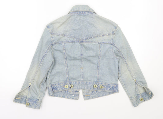 Newlook Womens Blue Jacket Coat Size 6