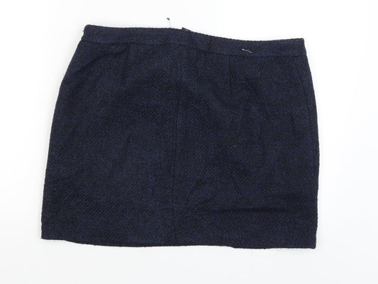 Gap Womens Blue Straight & Pencil Skirt Size 8