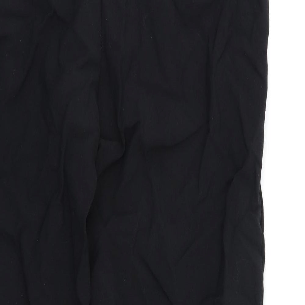 M&S Womens Black Trousers Size 10 L26 in