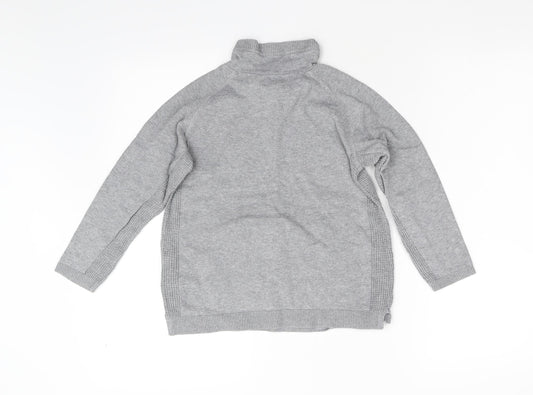 Less Rules Girls Grey Pullover Jumper Size 8 Years