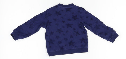 TU Blue Pullover Jumper Size 6-9 Months