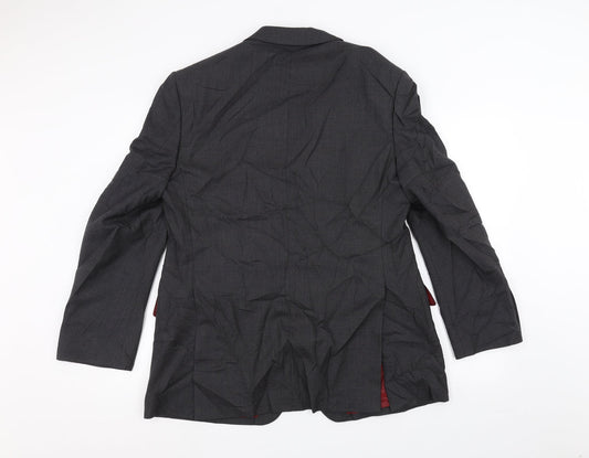 Marks and Spencer Mens Black Jacket Suit Jacket Size 42