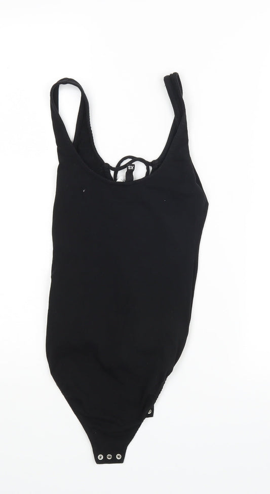 H&M Womens Black Playsuit One-Piece Size XS