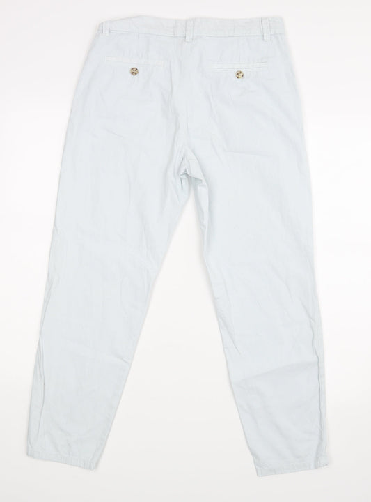 EDC Womens Blue Trousers Size 38 L26 in