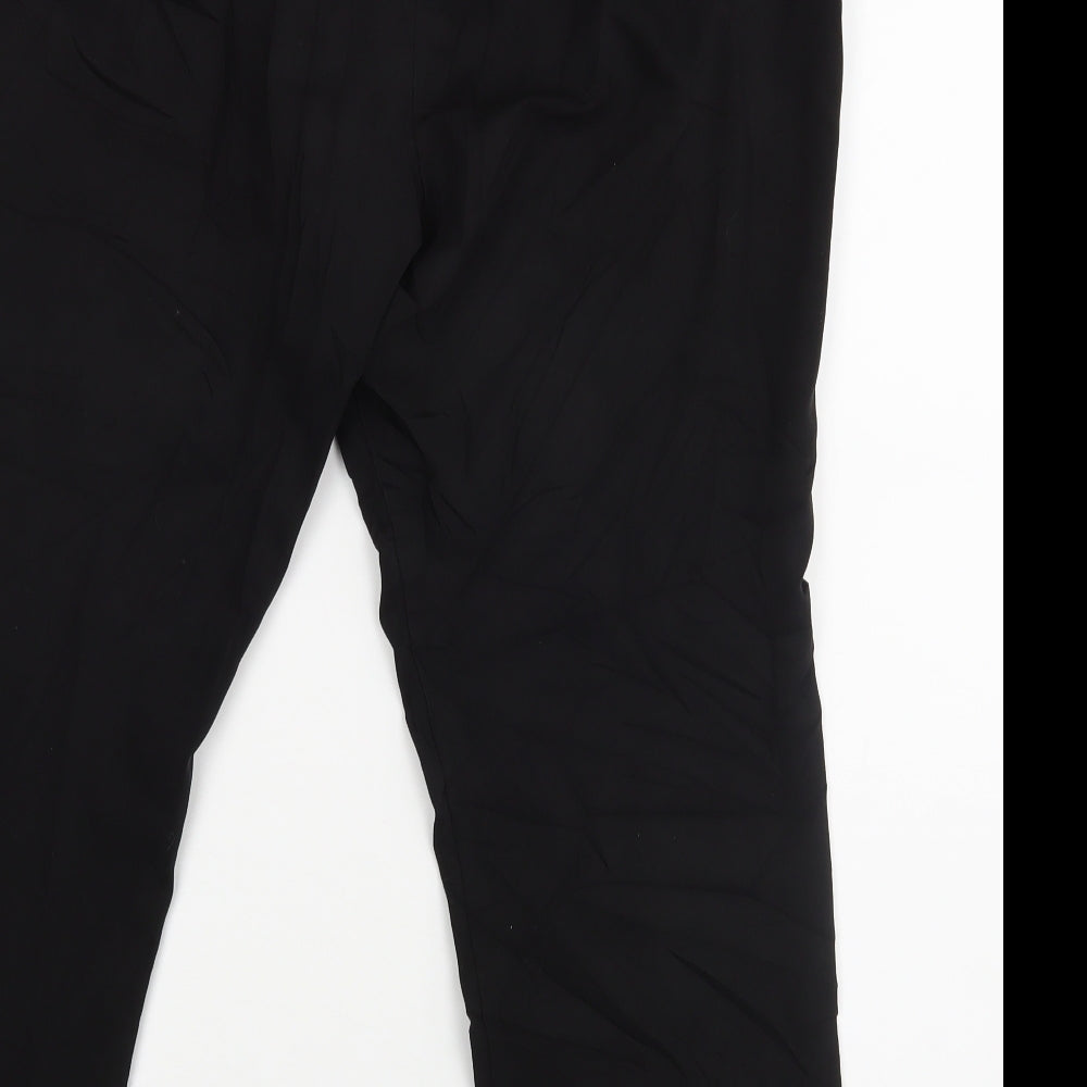 Bonmarché Womens Black Trousers Size 16 L24 in