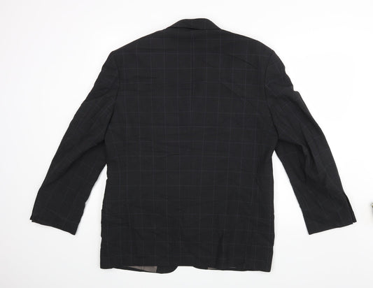M&S Mens Grey Jacket Blazer Size 44
