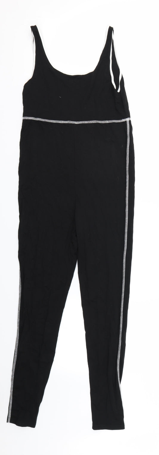 shien Womens Black Jumpsuit One-Piece Size S L25 in