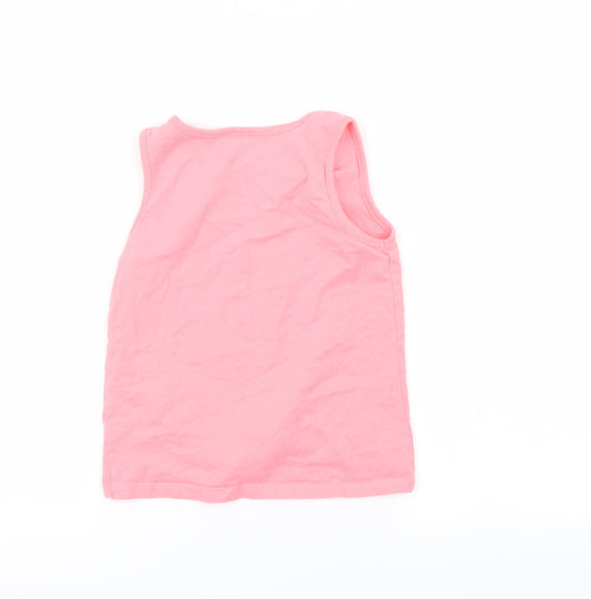 George Girls Pink Camisole T-Shirt Size 8-9 Years