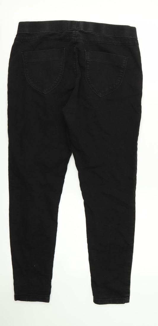 Dorothy Perkins Womens Black Skinny Jeans Size 10 L25 in