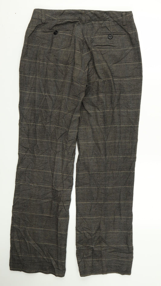 CIA Womens Grey Rayon Trousers Size M L30 in