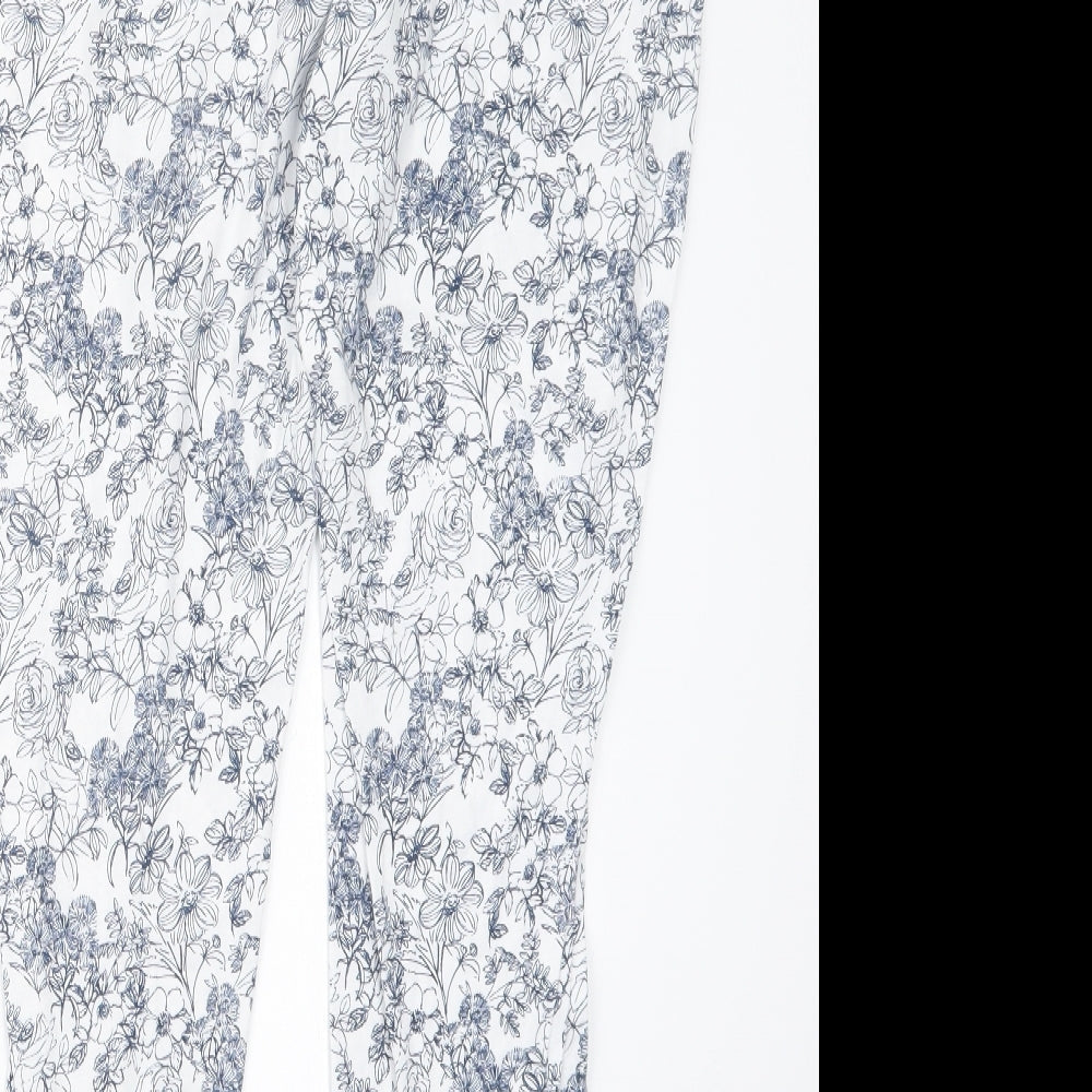 Matalan Womens Blue Trousers Size S L26 in