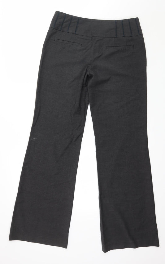 NEXT Womens Grey Trousers Size 34 in L33 in