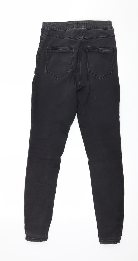 Papaya Womens Grey Denim Skinny Jeans Size 10 L27 in