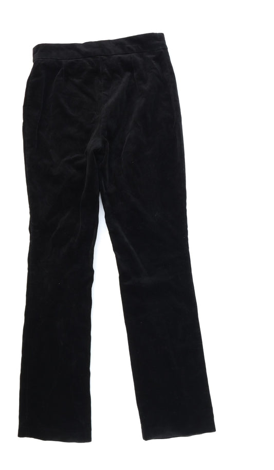 Marks and Spencer Womens Black Trousers Size 10 L30 in