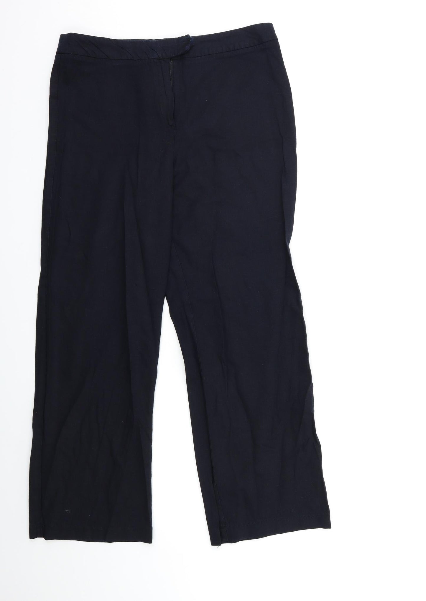 Lakeland Womens Blue Trousers Size 14 L28 in