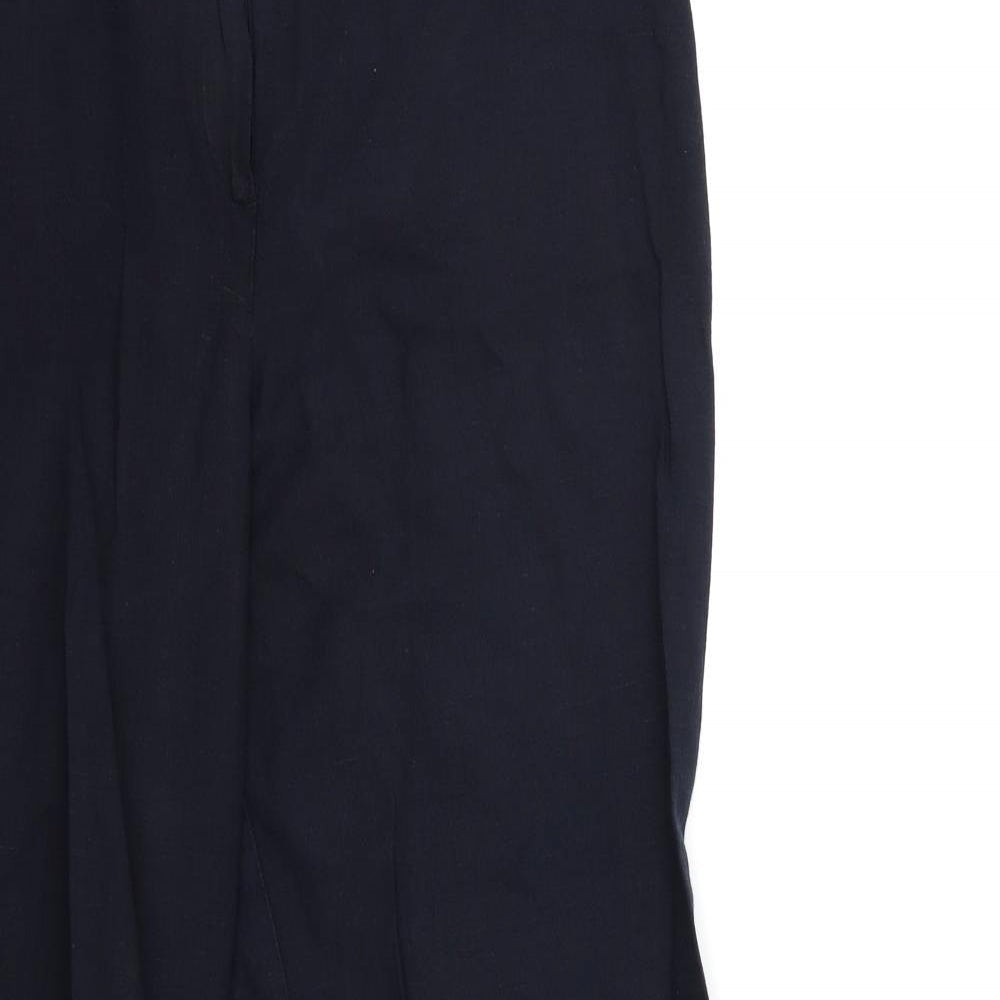 Lakeland Womens Blue Trousers Size 14 L28 in