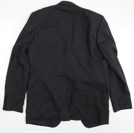 Joop Mens Grey Jacket Suit Jacket One Size