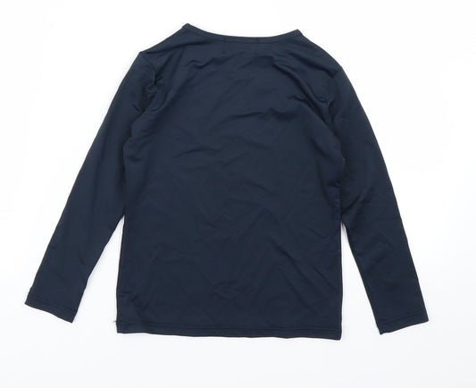 FoF Tops Boys Blue Basic T-Shirt Size S