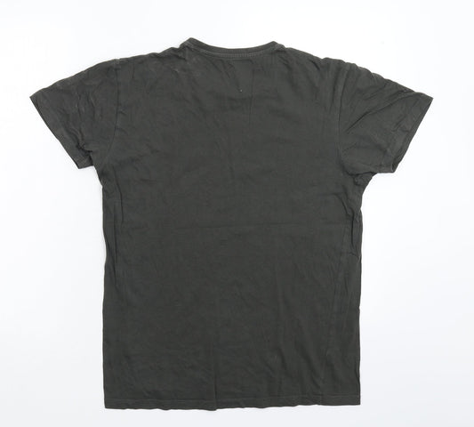 Cedar Wood State Mens Grey T-Shirt Size S