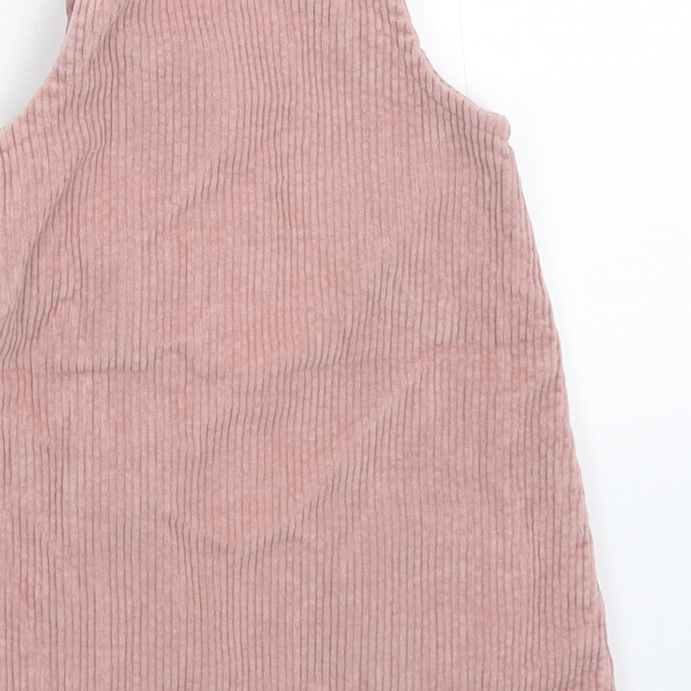 George Girls Beige Corduroy Tank Dress Size 9-12 Months