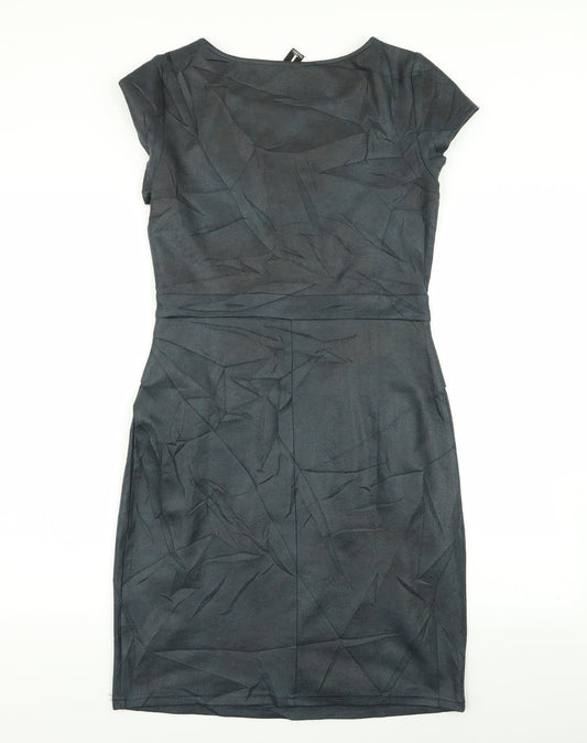 izabel Womens Blue A-Line Size 8