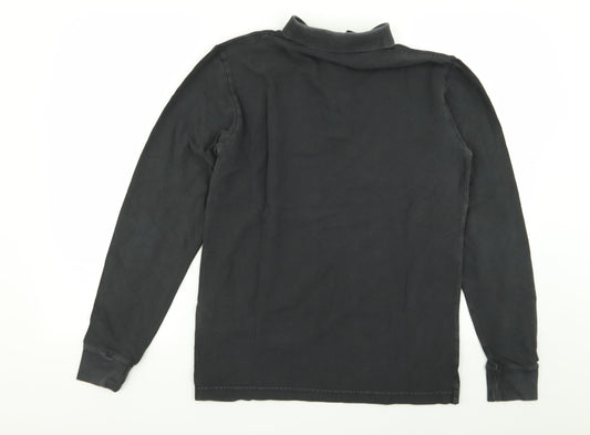 Replay Mens Grey Polo Size S