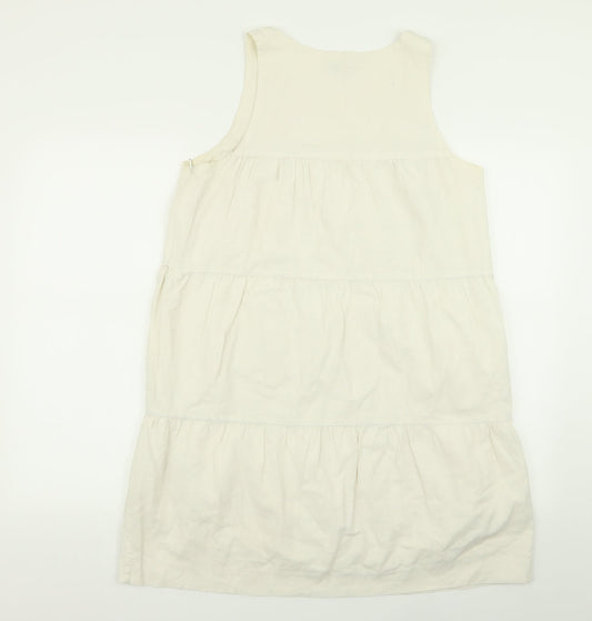 Gap Womens White A-Line Size 8