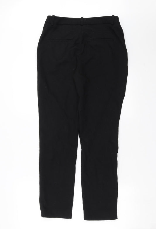 H&M Womens Black Trousers Size 12 L29 in