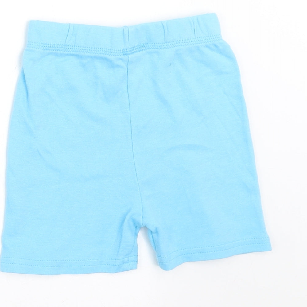 George Baby Blue Trousers Size 9-12 Months - shorts