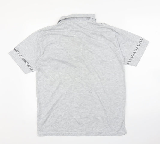 Hoang Mens Grey T-Shirt Size M