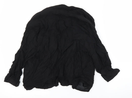 New Look Womens Black Cardigan Jumper Size 12