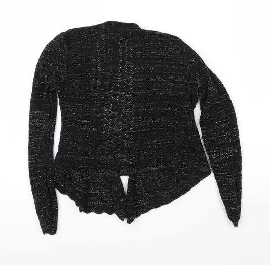 Xited Womens Black Cardigan Jumper Size S