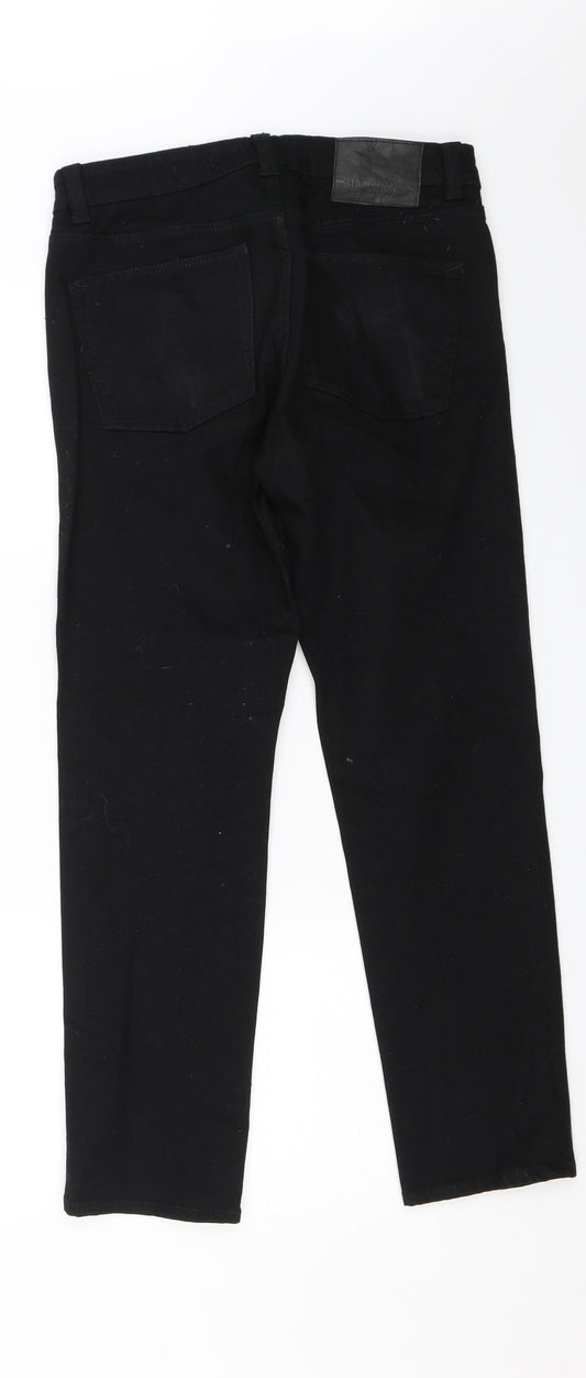 Debenhams Womens Black Denim Skinny Jeans Size 30 L27 in