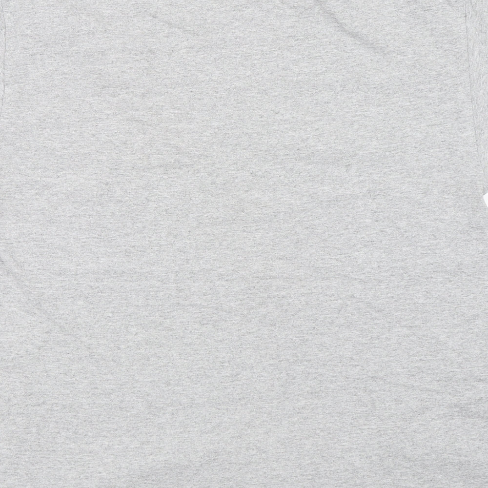 Gildan Womens Grey Basic T-Shirt Size M - Bee Kind