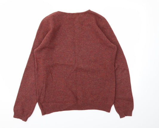 Equorian Mens Red Pullover Sweatshirt Size M