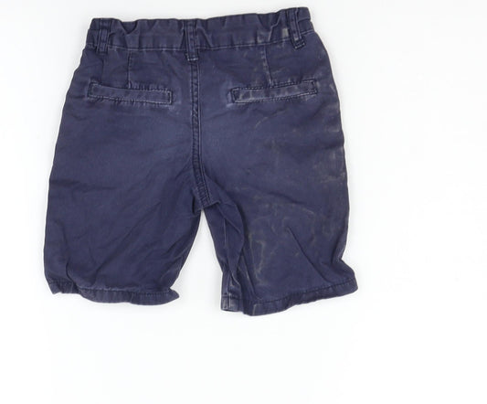 deniem co Girls Blue Chino Trousers Size 3-4 Years