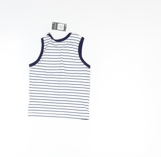 Primark Girls White Basic Tank Size 3-4 Years