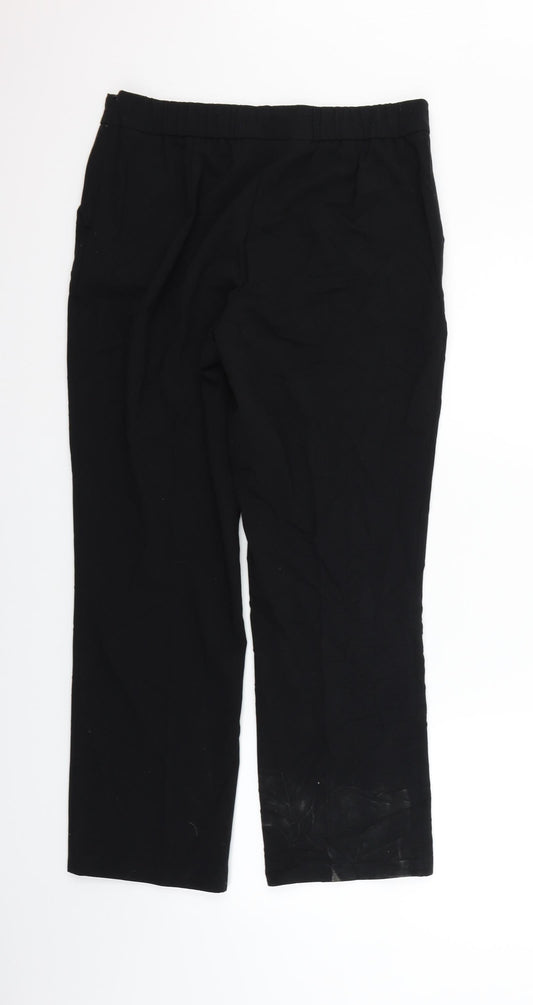 Marks and Spencer Womens Beige Trousers Size 12 L27 in