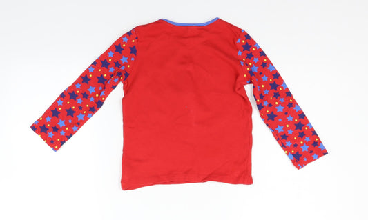 Mini Club Girls Purple Basic T-Shirt Size 5-6 Years