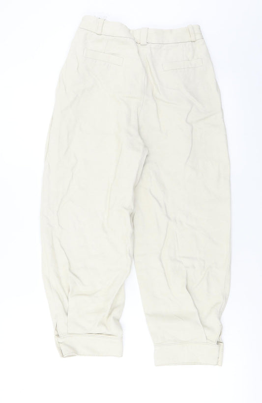 Massamino dutti   Womens Beige   Trousers  Size 24 in L20 in