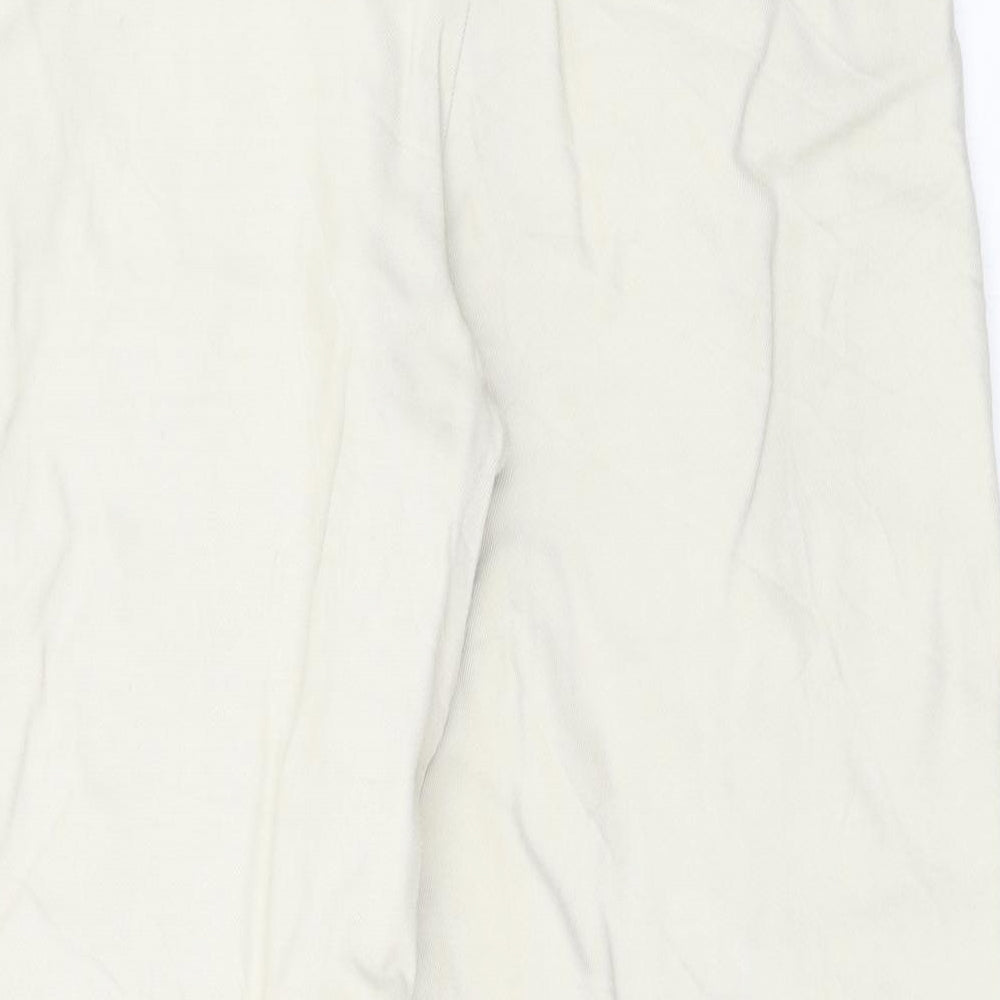 Massamino dutti Womens Beige Trousers Size 24 in L20 in