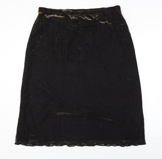 Bonmarché Womens Brown A-Line Skirt Size XL