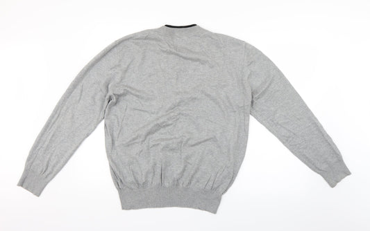 Henleys Womens Grey Pullover Jumper Size 4