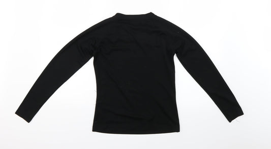 freedom trail Boys Black Basic Casual Size 11-12 Years