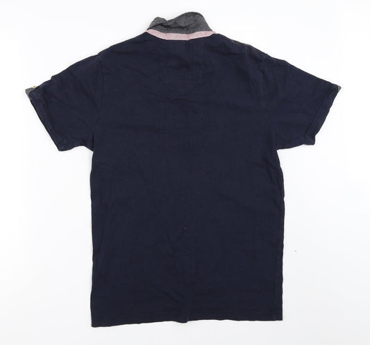 Second Skin Mens Blue T-Shirt Size S