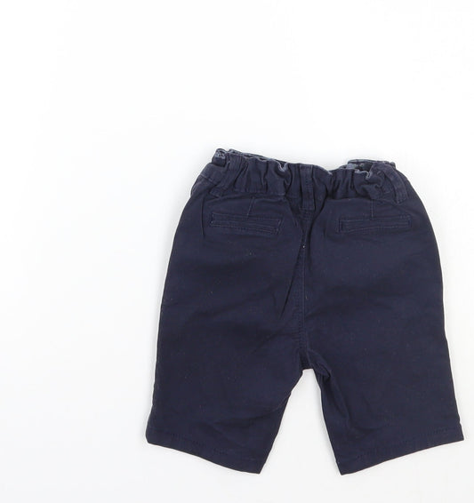 Primark Boys Blue Cargo Trousers Size 12 Months