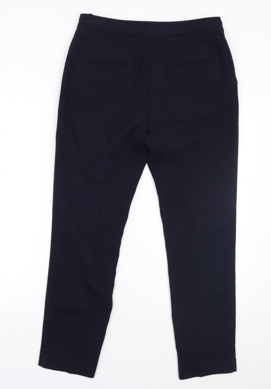 NEXT Womens Blue Trousers Size 10 L27.5 in
