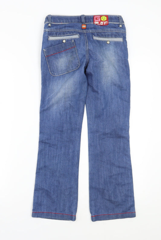 LEGO Girls Blue Bootcut Jeans Size 10 Years