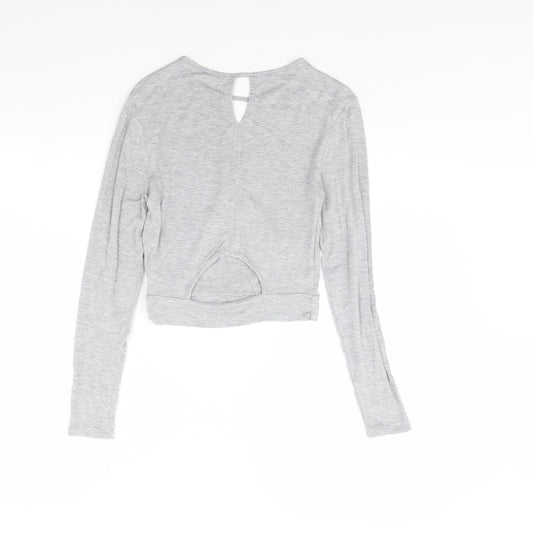 NEXT Womens Grey Basic Blouse Size S